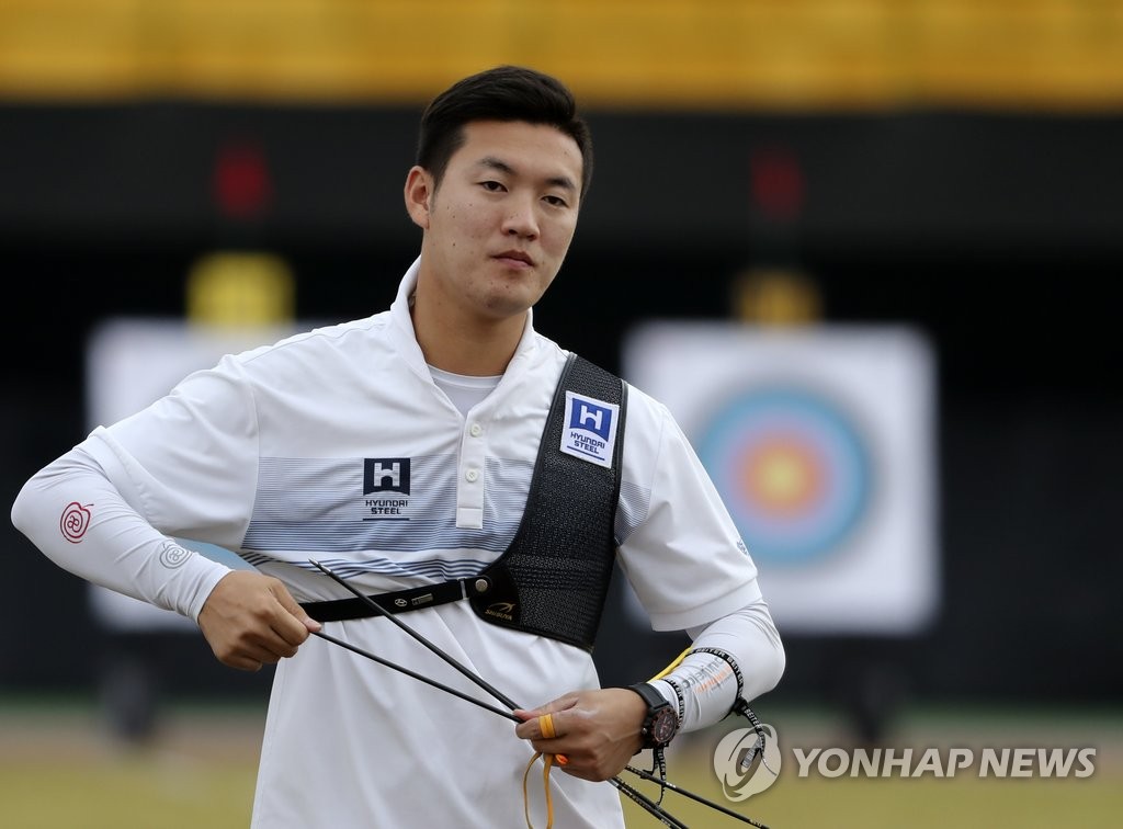 지난해 전국체전 당시 구본찬