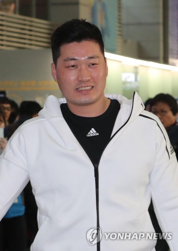 출국하는 오승환