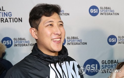 밝은 표정의 황재균