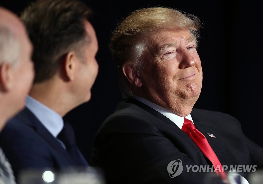 도널드 트럼프 미국 대통령