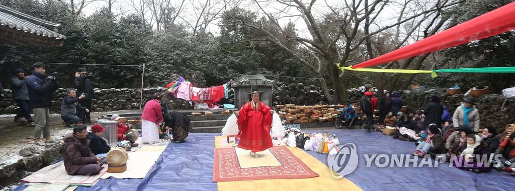 제주 송당리 '액막이' 본향당굿