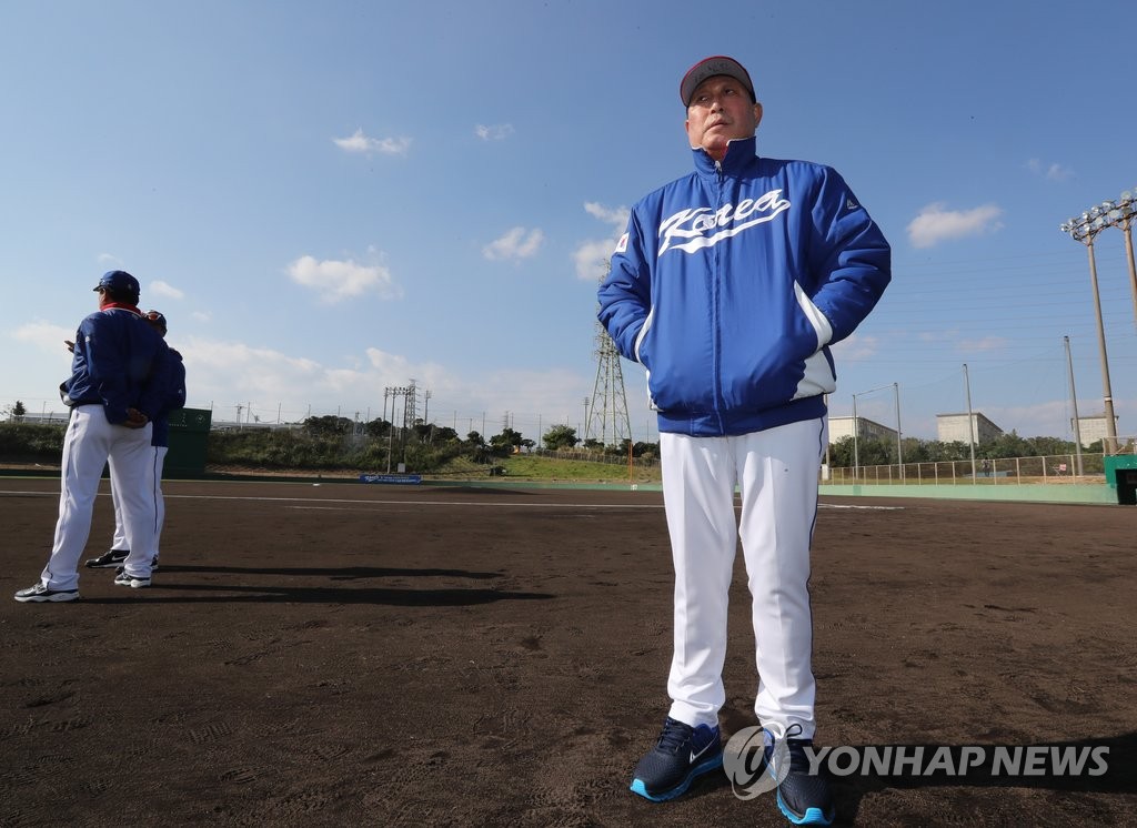 WBC 한국 야구 대표팀 사령탑 김인식 감독