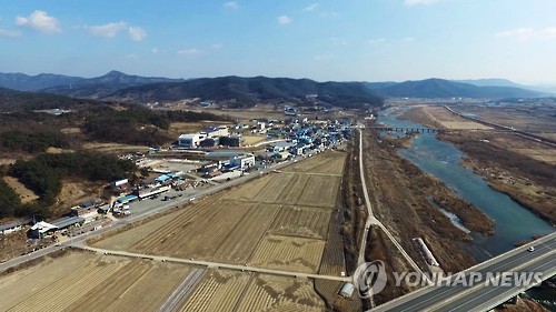 의성군 비안면 일대