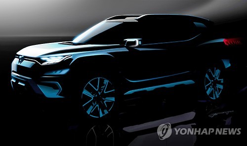 쌍용차 'XAVL' 렌더링 이미지