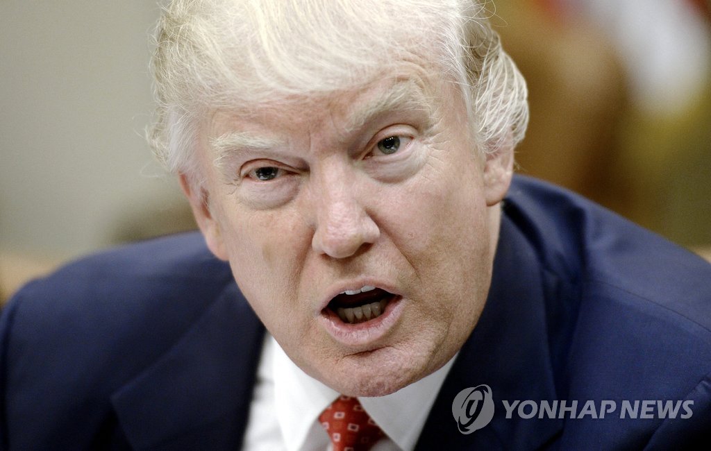 도널드 트럼프 미국 대통령