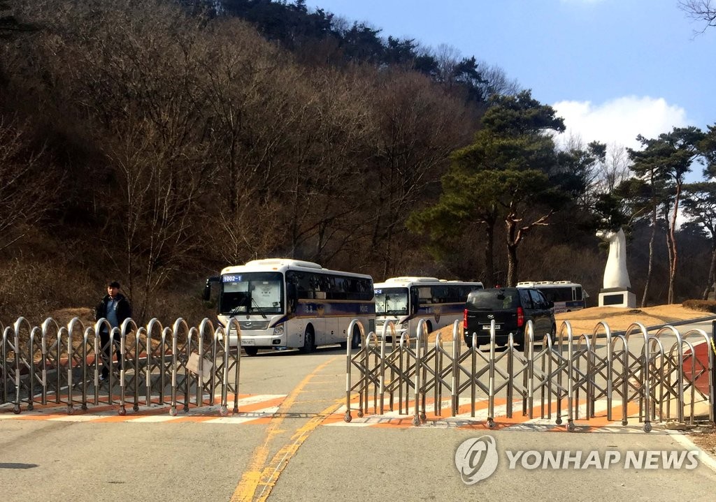 긴장감 도는 성주골프장