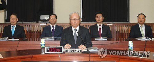 이병호 국정원장, "김정남 암살은"