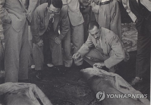 첫 원양어선 지남호가 잡은 참치