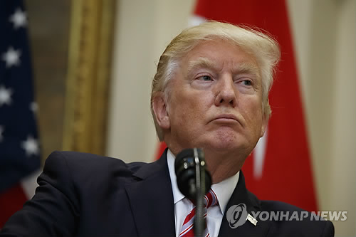 도널드 트럼프 미국 대통령