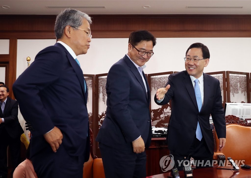 정우택은 어디에..?