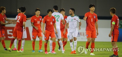 태극전사 아쉬운 무승부