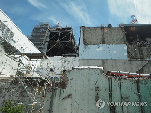 사고 상흔 보이는 후쿠시마 원전