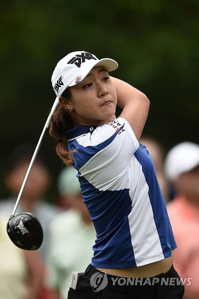 리디아 고, LPGA 복귀 첫날 공동 8위