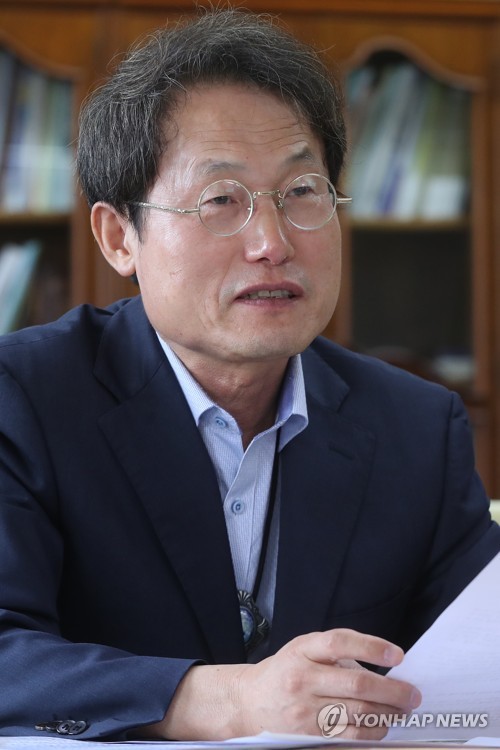 조희연 교육감, 연합뉴스와 인터뷰