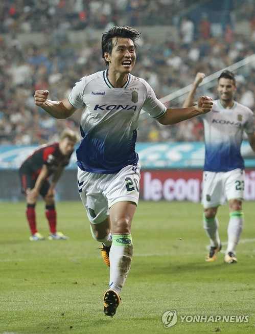 7월23일 FC서울전에서 골을 터뜨린 이동국