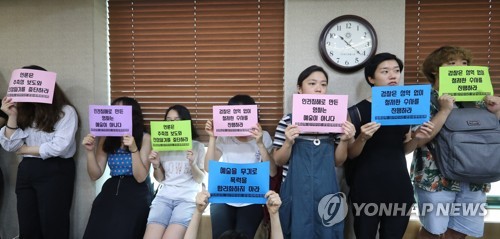 김기덕 사건, 여성 영화인들의 촉구