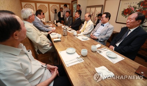 국민의당 동교동계 원로 긴급회동