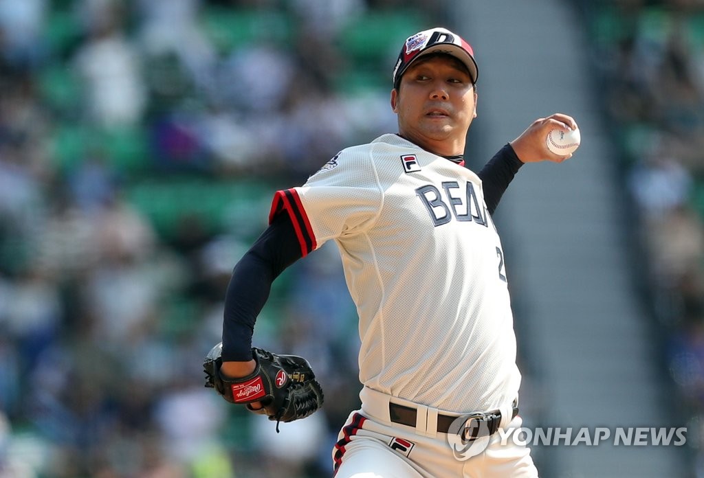 역투하는 장원준