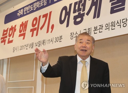 강연나선 문정인 통일외교안보 특보