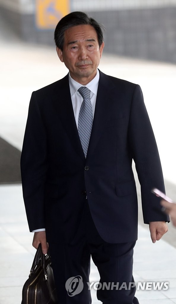 검찰 소환되는 KAI 하성용 전 대표