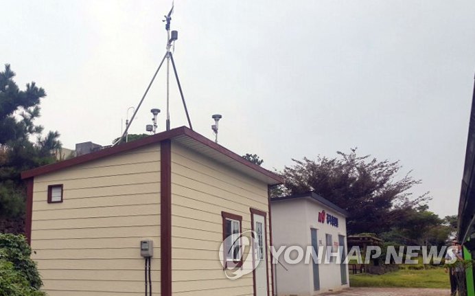 제주 성산읍 대기오염측정장비