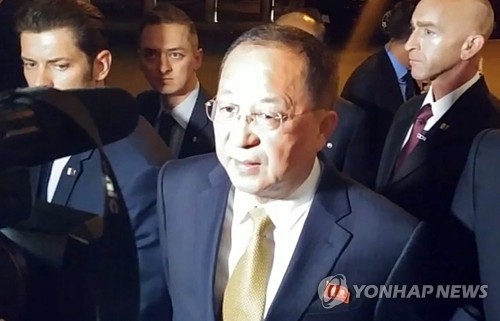 리용호 북한 외무상 "태평양 역대급 수소탄 시험일 것"