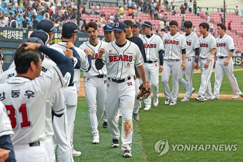 두산 베어스, 드디어 공동1위!