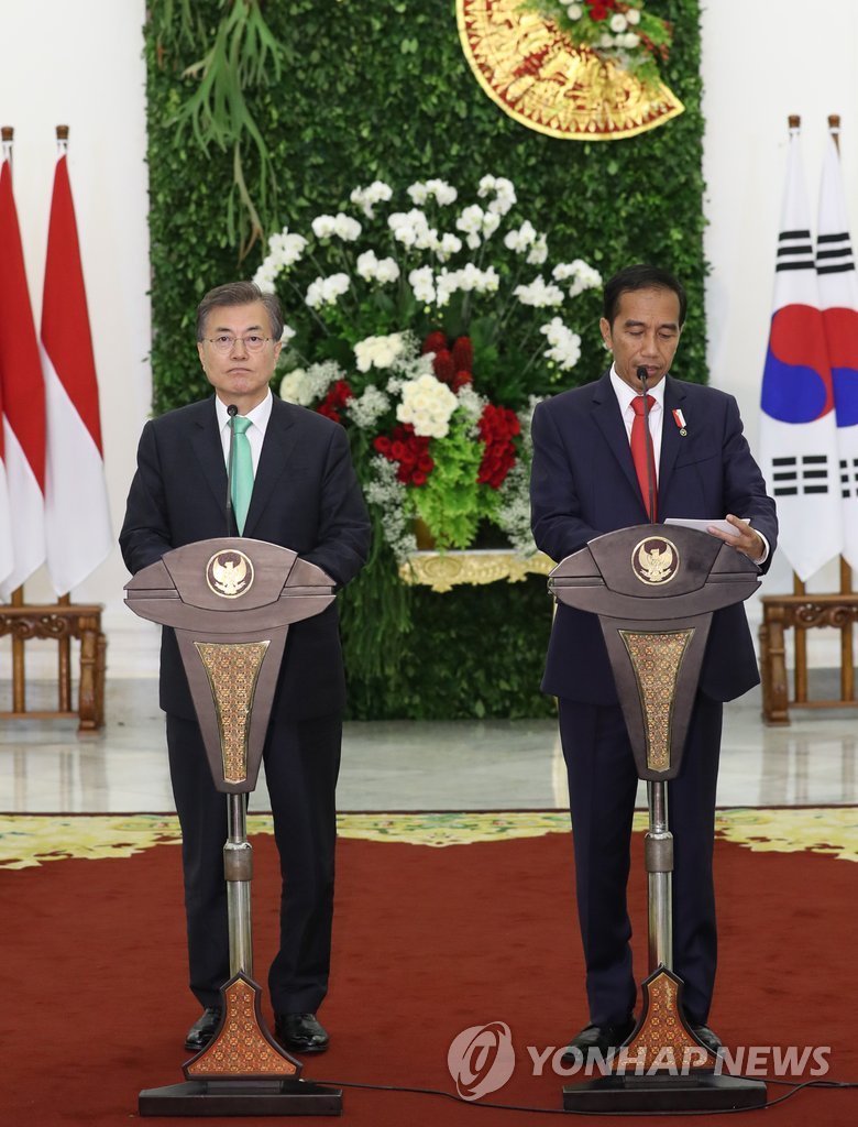 韓国・インドネシア首脳会談