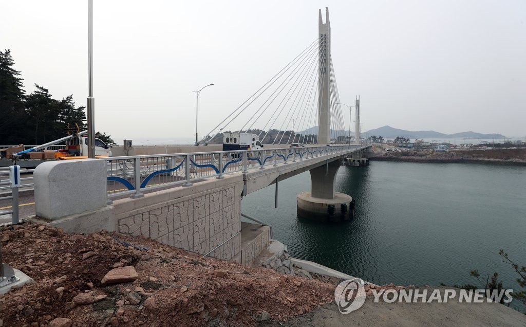 군산 섬 연결도로 내 장자대교