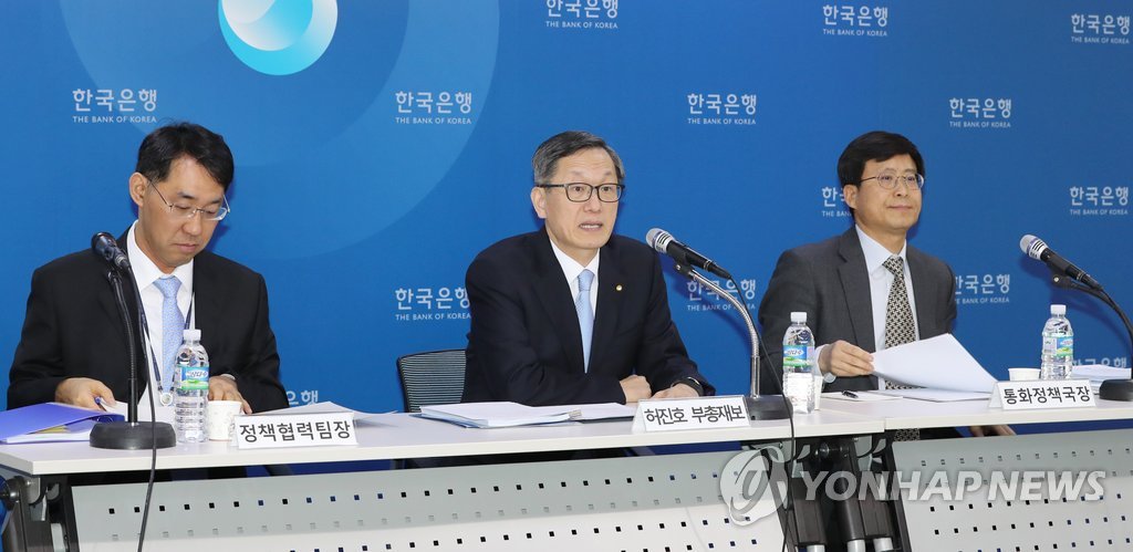 한국은행, 통화신용정책보고서 설명회
