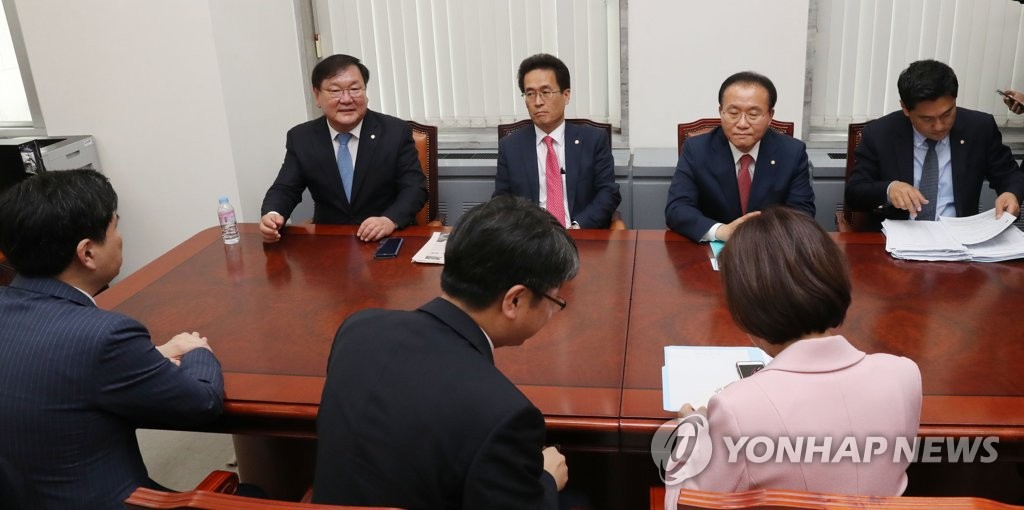 여야 교섭단체 민생입법체 회동