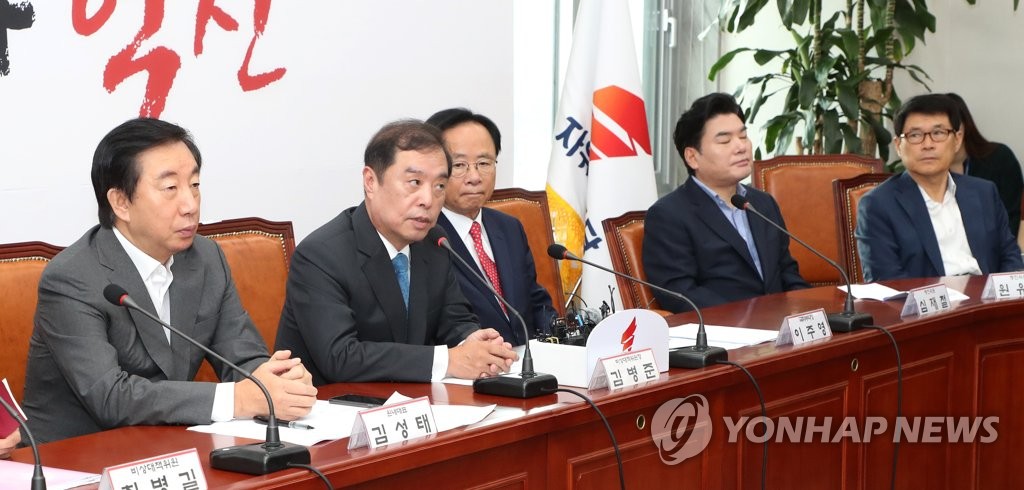 발언하는 김병준