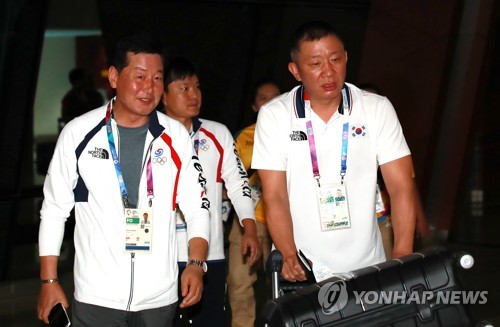남자농구 대표팀 자카르타 입성