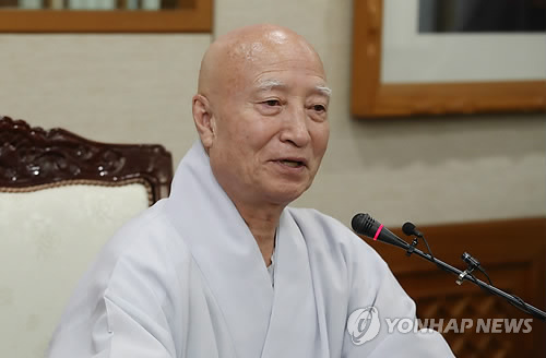 설정 스님 "올해 12월31일 총무원장직 사퇴"