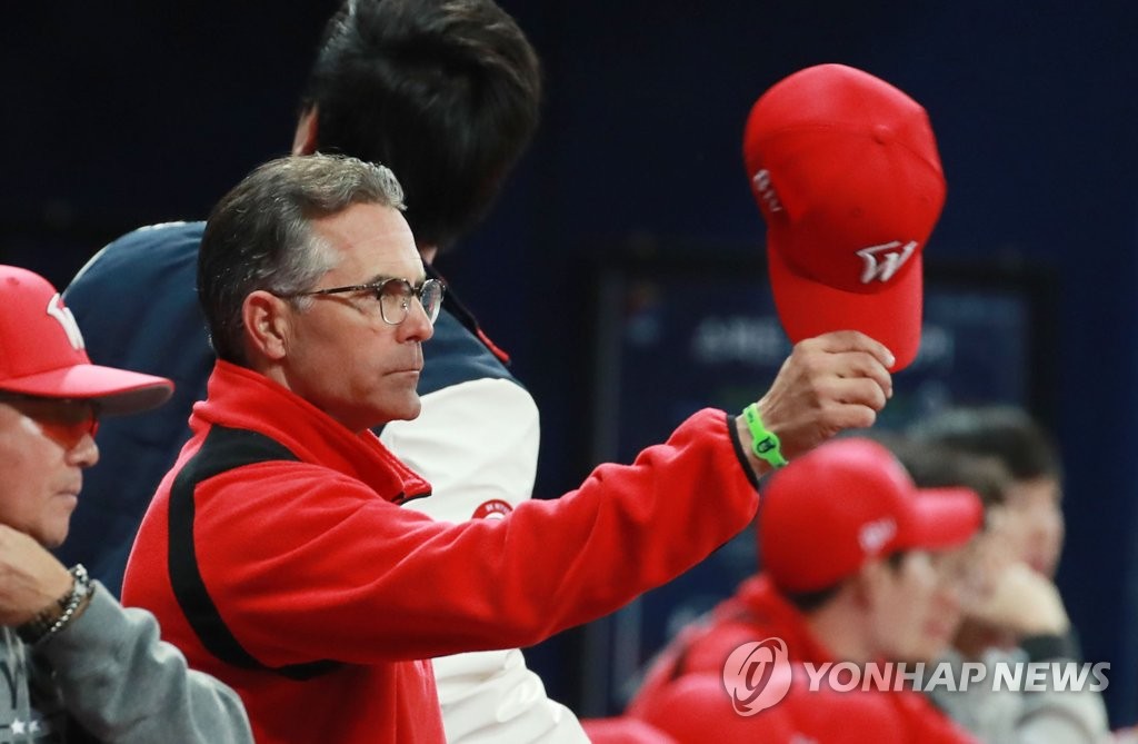 트레이 힐만, '이번 경기 잡고 두산 만나러 가자'