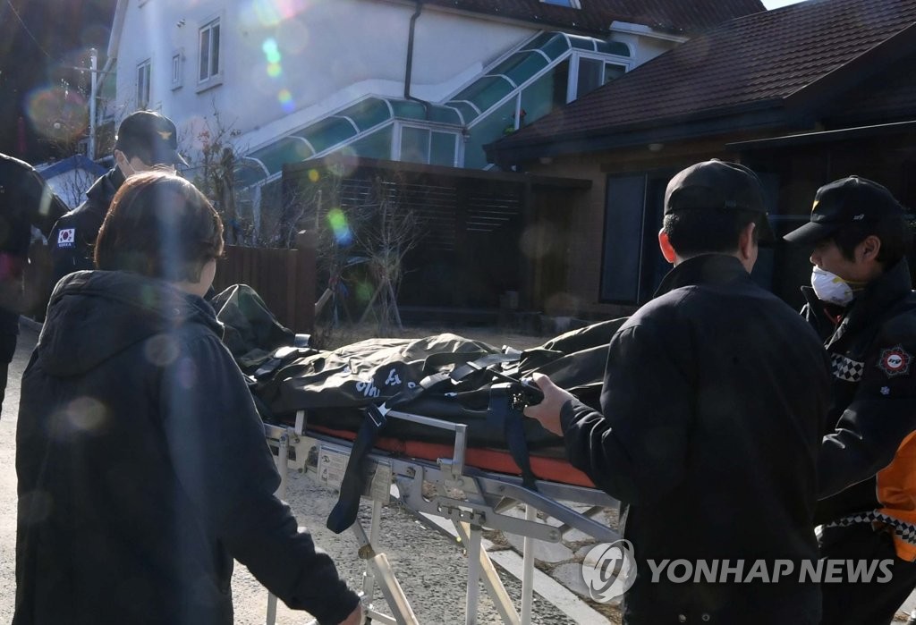 강릉 펜션사고 학생 긴급 이송