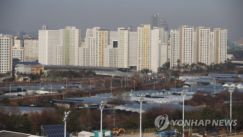 중규모 택지 조성되는 과천