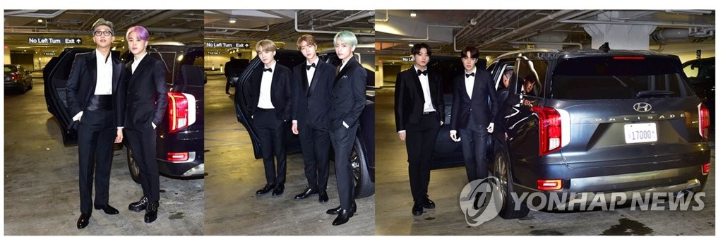BTS avec le Palisade BTS avec le Palisade