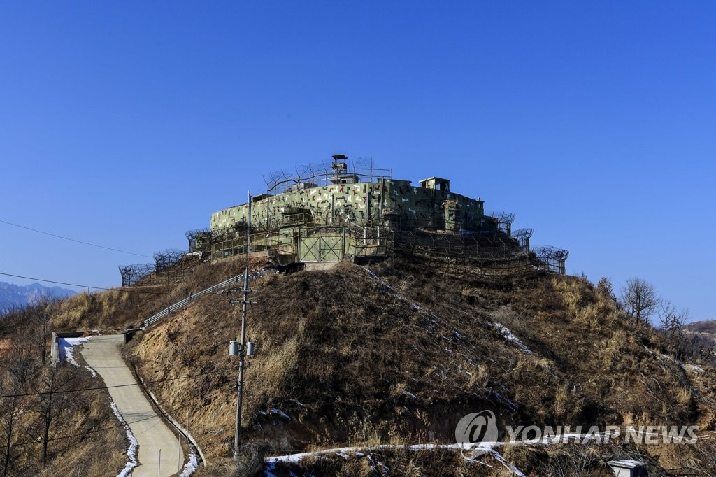 그대로 보존된 강원 고성 GP