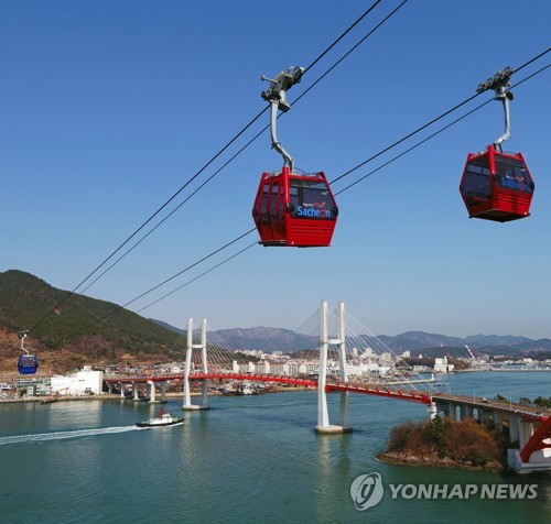 국내 최장 사천바다케이블카