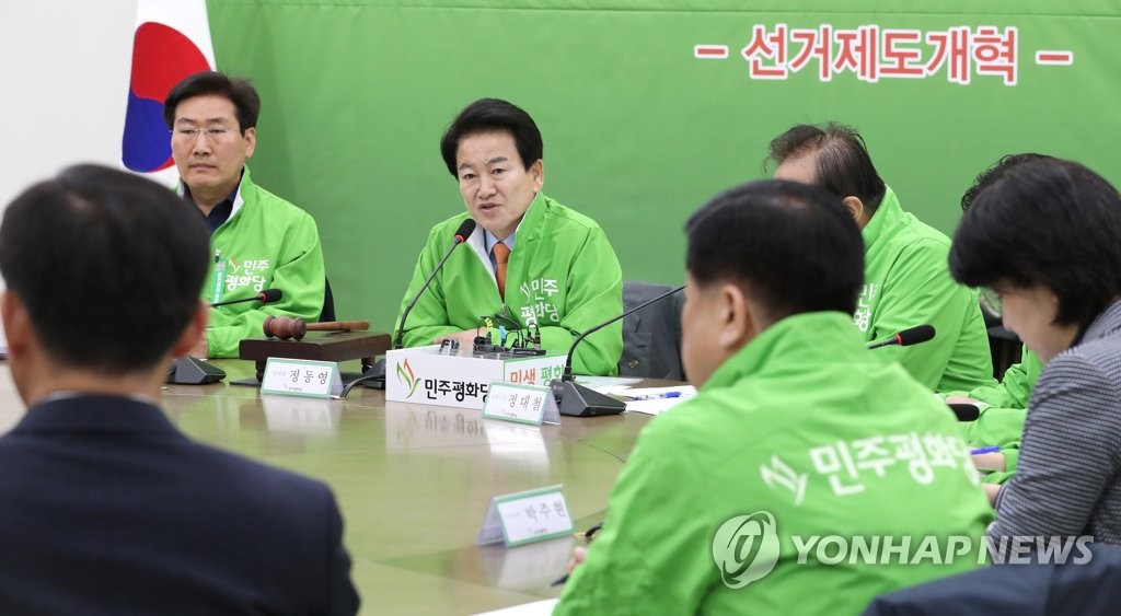 발언하는 정동영 대표