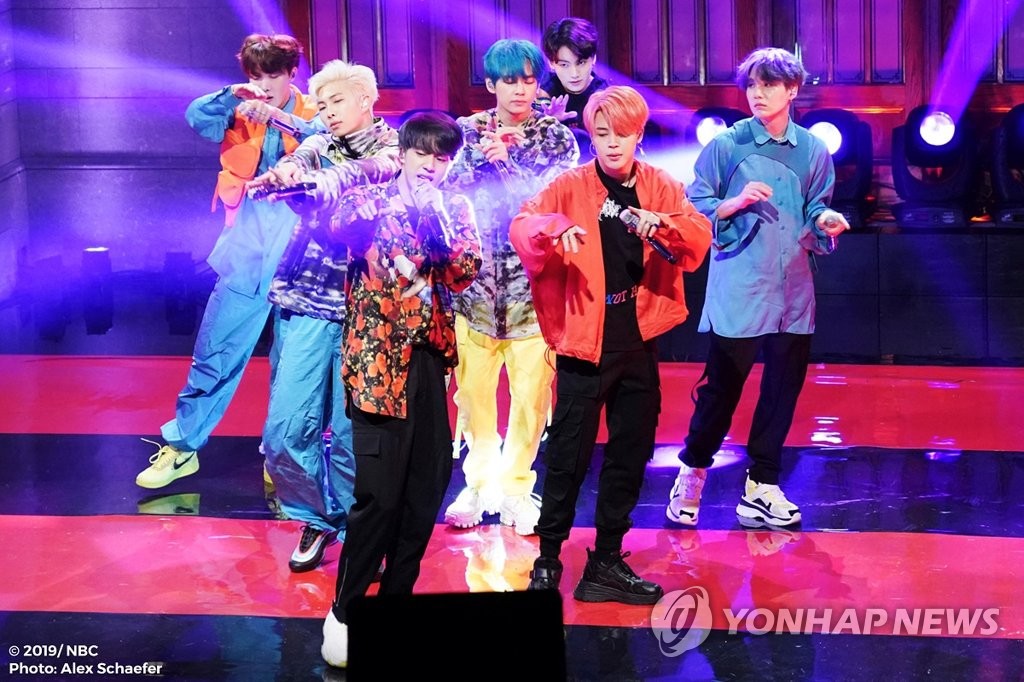 BTS on SNL BTS on SNL