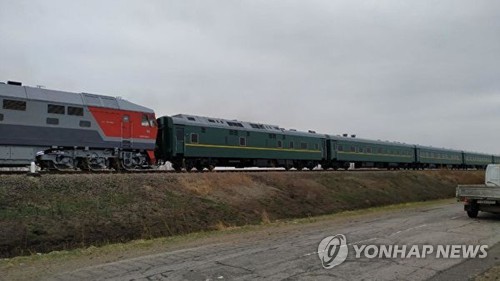 김정은 위원장 전용열차