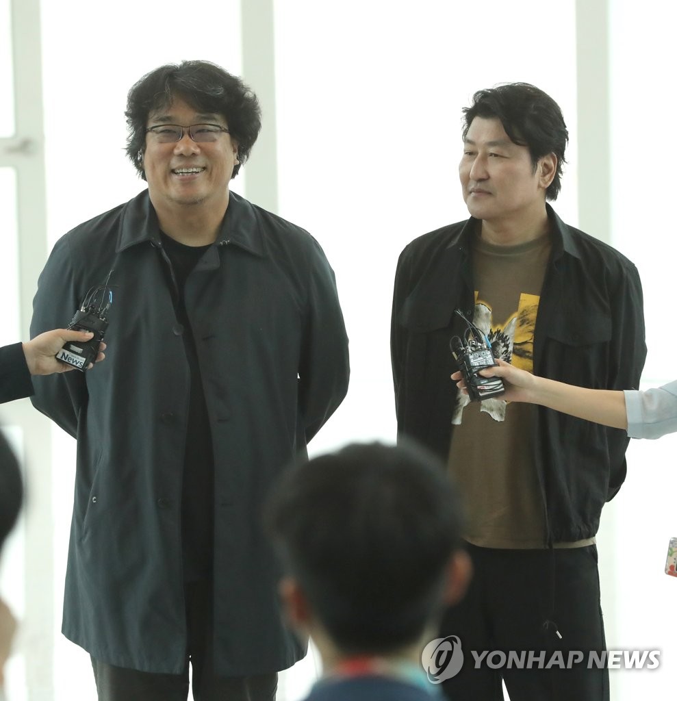 Palme d'Or winner Bong Joon-ho Palme d'Or winner Bong Joon-ho