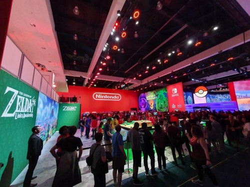 북적이는 'E3 2019' 닌텐도 부스