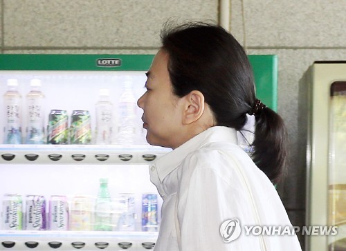 인천지법 들어서는 조현아 전 대한항공 부사장