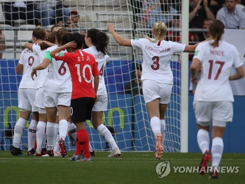한국 실점