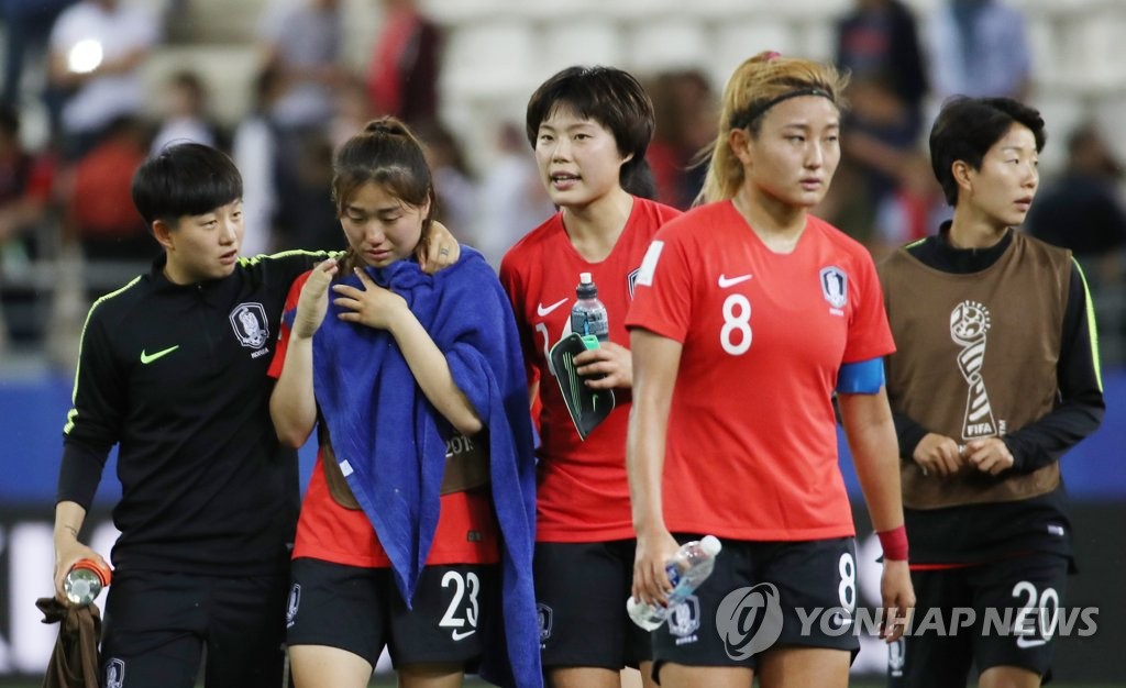 女子W杯韓国 一次リーグ敗退 女子W杯韓国 一次リーグ敗退