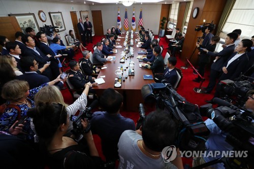 9일 열린 한미 국방장관 회담