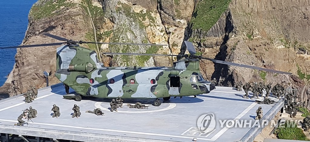 군, '지소미아 종료선언' 사흘 만에 독도방어훈련 전격 돌입